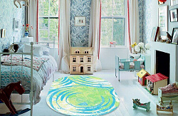 Ковер для детей MICROFLOR 3068c ОВАЛ 