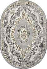PALERMO-A F290 GRAY-GREEN Овал