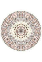 Ковер HUNNU Wool+Viscose 6C1101-01 КРУГ