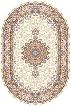 Ковер HUNNU Wool+Viscose 6C1113-01 ОВАЛ