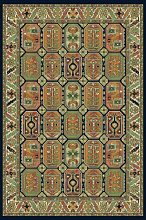 Ковер из вискозы и хлопка Hermitage 14135 3525