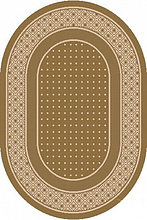 Ковер-циновка NOVARO 903-10 ОВАЛ