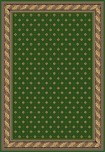 Ковер в кабинет или бильярдную 40043-03 зеленый