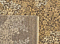 ручной работы Silk and Wool Solitude Brown Ivory 