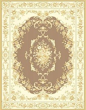Рельефный ковер из вискозы VENEZIA 5082 191872b lt brow