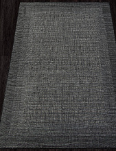 Ковер-циновка INDIGO S117 D.GRAY-BLACK