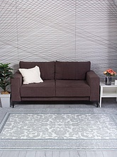 Ковер DALIDA 20812A WHITE / L.GREY