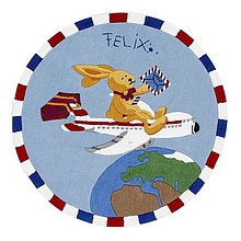 Ковер детский ручной работы Felix 2934-01