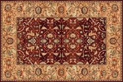 Ковровая дорожка Agnus Hetman burgundy