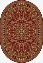 Ковер шерстяной Floare ISFAHAN 207-63658 ОВАЛ 