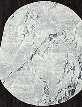 Ковер NENSI GL071G GREY / GREY Овал