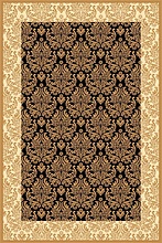 Ковер IZMIR D716 BLACK-YELLOW