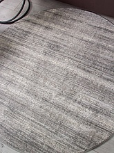 Ковер ARMINA 04077G GREY / GREY Круг