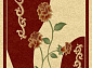 PACIFIC CARVING 0337 CREAM / BORDEAUX