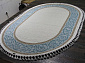 HUNKAR 08058T BLUE / WHITE Овал