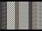 Грязезащитный коврик Ntrance Graphic Home 60 0.5х1.5 коричн.