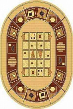 Ковер Виктория B033V 30 Овал