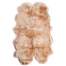 Овчина Новозеландская  4-х шкурная бежевая