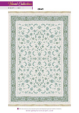 Ковер NAVAL 1200 VISCOSE ACRYLIC G411 CH 000 Овал
