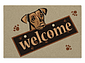 Грязезащитный коврик Modemo 100009 собака welcome