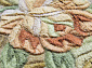 90 LINE WOOLEN HANDK-KNOTTED A-112 PEACHY Овал
