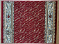 Ковровая дорожка красно-бордовая 40020-04