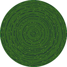 Абстракция 40172-03 КРУГ зеленый 