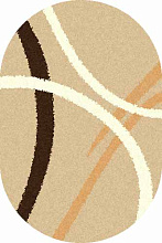 Ковер COMFORT SHAGGY 2 S606 BEIGE Овал
