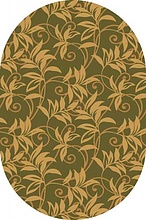 RIVIERA v831 GREEN-BEIGE Овал