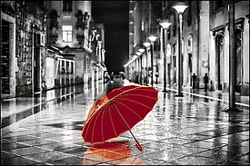 фризе для подростков Красный Зонтик MANGO 11128-192