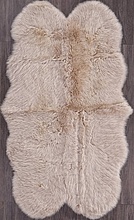 Ковер Овчина Sheepskin Sheepskin 95x190 светло бежевый