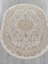 Ковер MOSSO 27239A CREAM / GOLD Овал