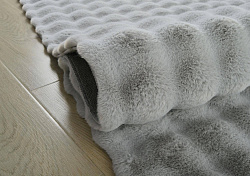 Ковер из искусственного меха BUBBLE PREMIUM MS2000 L.GREY