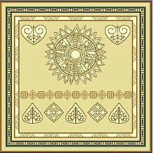 Ковер Эпос Якутии-3