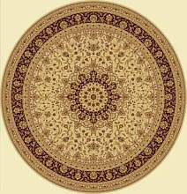 Ковер шерстяной Floare  ISFAHAN 207-1659 КРУГ