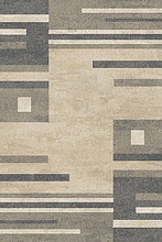 Ковер SPACE D842 BEIGE-BLACK