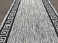 Ковровая дорожка циновка VEGAS S002 GRAY-BLACK