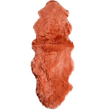 Овчина Новозеландская 2-х шкурная персик