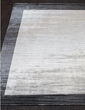 Ковер BORDER BANANA SILK LOOP&CUT HL 764 DK-GREY-SILVER