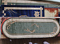 PACIFIC CARVING 0094 D.GREEM / CREAM Овал