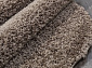 SHAGGY TREND L001 DARK BROWN Круг