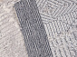 Ковровая Дорожка ALANYA 22400A WHITE / GREY SHR
