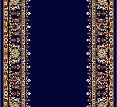 Ковровая дорожка Кремлевская темно-синяя 40022-38