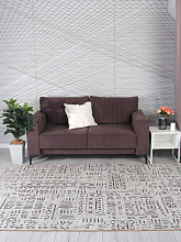 низковорсовый нескользящий LAVIN AB739E BEIGE / BLACK