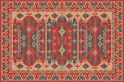 Ковер шерстяной Floare COZMIN 588-62336