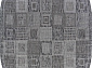 Ковер-циновка KAIR S138 DARK GRAY Овал