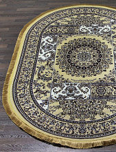 Ковер NIGIN MANOLYA IRANI 8008 BEIGE Овал