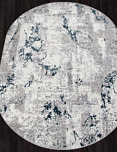 Ковер PALERMO G002 GRAY Овал