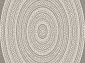 Ковер-циновка LUANA S171 BEIGE Круг