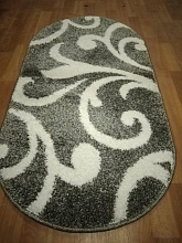 Ковер PLATINUM T644 GRAY-NATURAL Овал